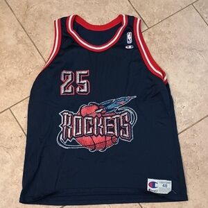 Houston Rocket Horry Jersey #25